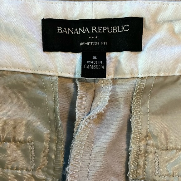 Banana Republic Hampton Fit 9” inseam shorts sz 8 - Picture 3 of 5